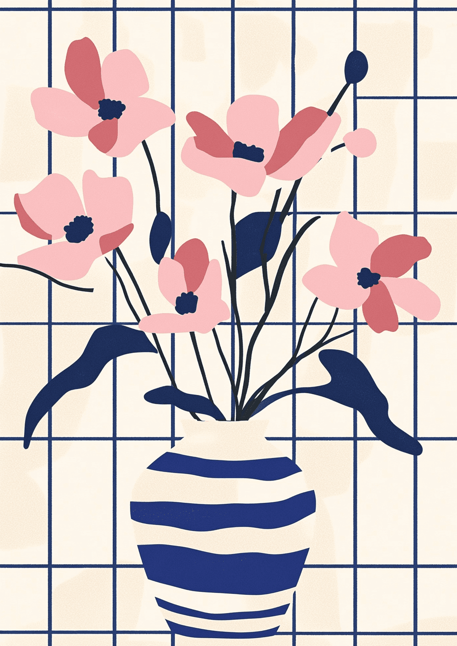 Bloom East original repeating artwork