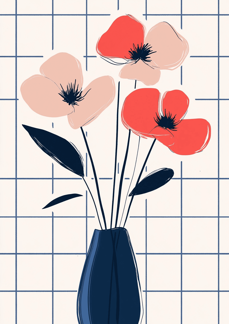 Bloom Archive original repeating artwork