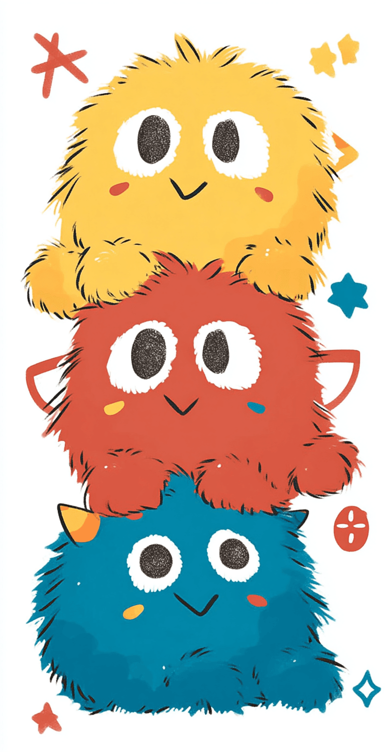 Cute Ball original repeating artwork
