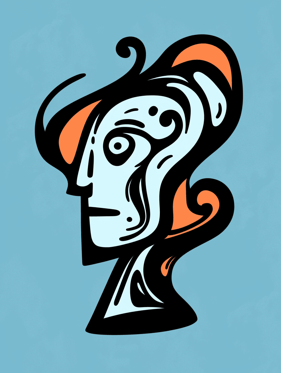 Figure Corner original repeating artwork