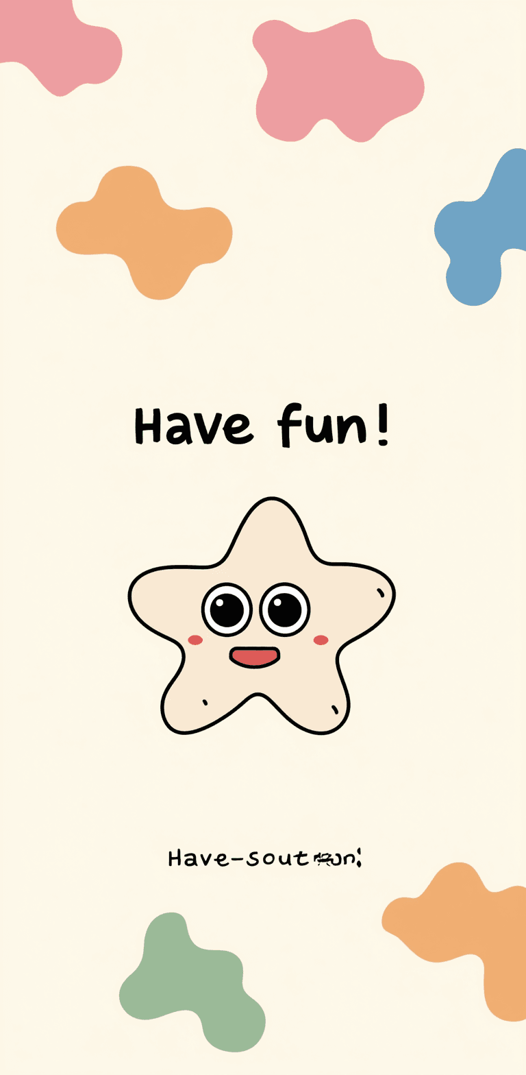 Star Shine On original repeating artwork