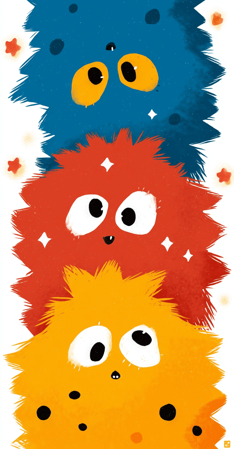 Funny Ball 001 original repeating artwork
