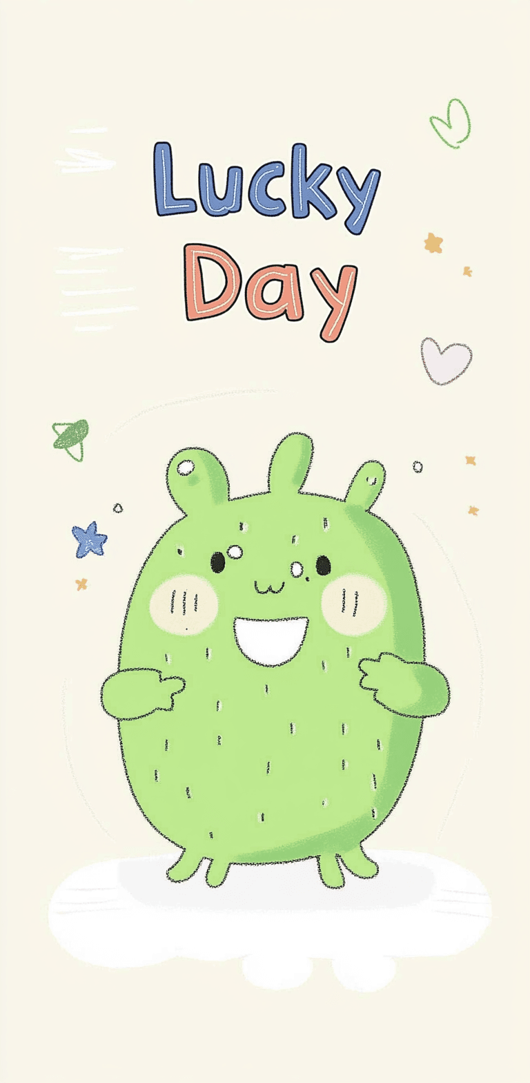 Cute Monster Loop original repeating artwork