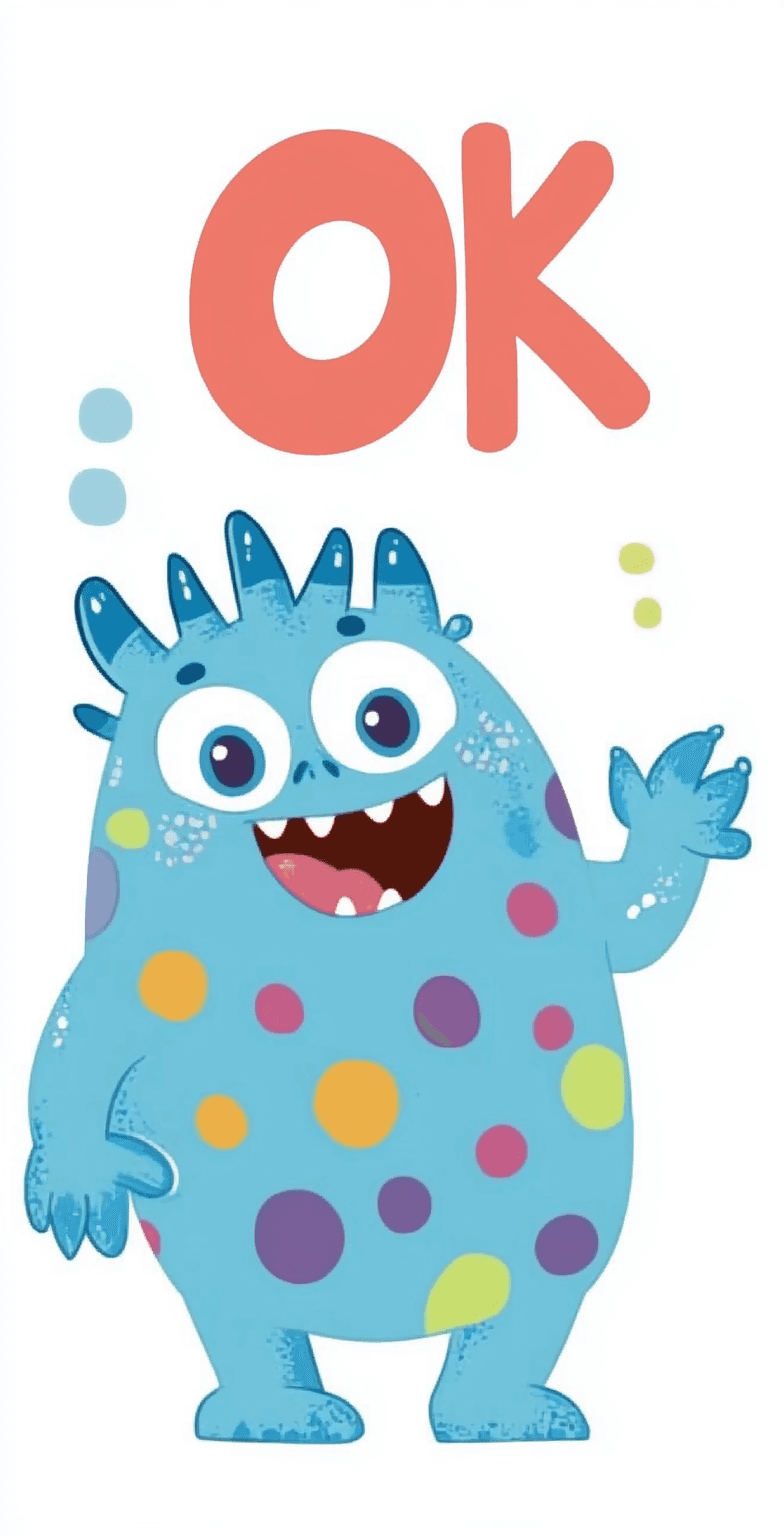 Cute Monster Tint original repeating artwork