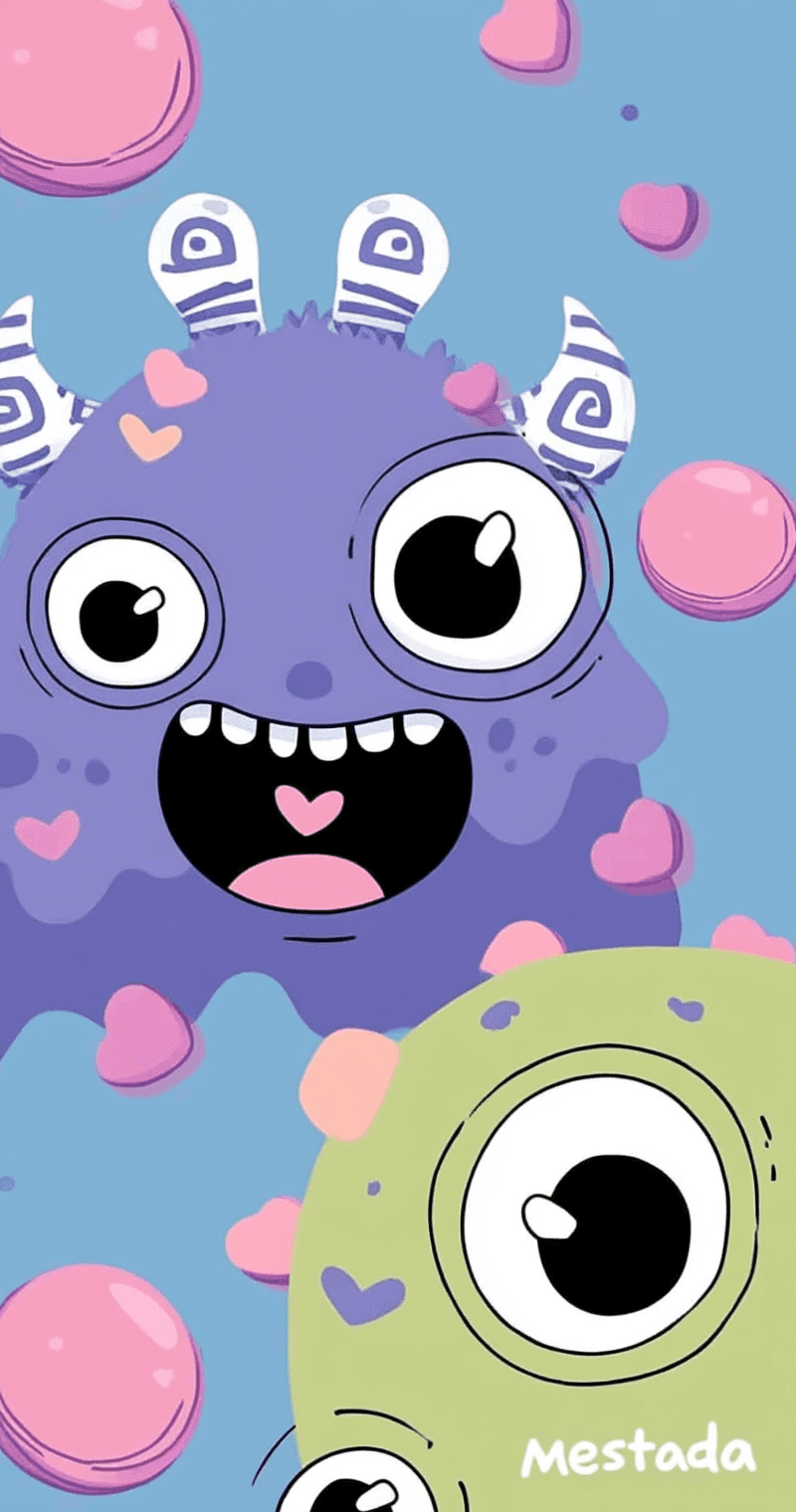 Monster 062 original repeating artwork