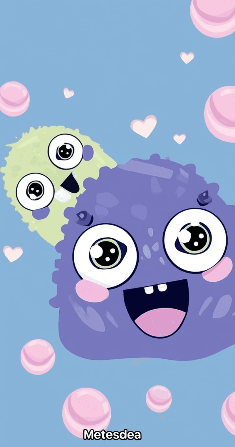 Monster 001 original repeating artwork