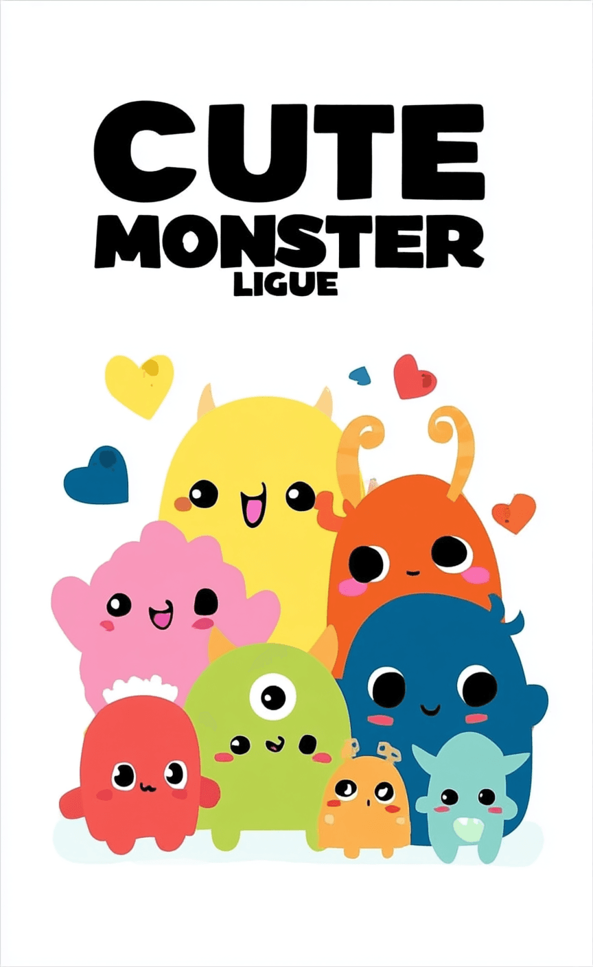 Cute Monster 011 original repeating artwork