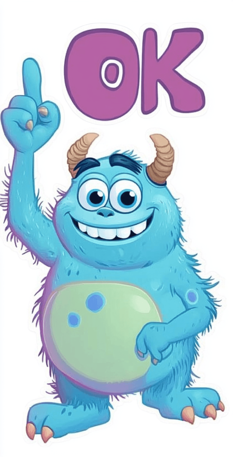 Cute Monster Drift original repeating artwork