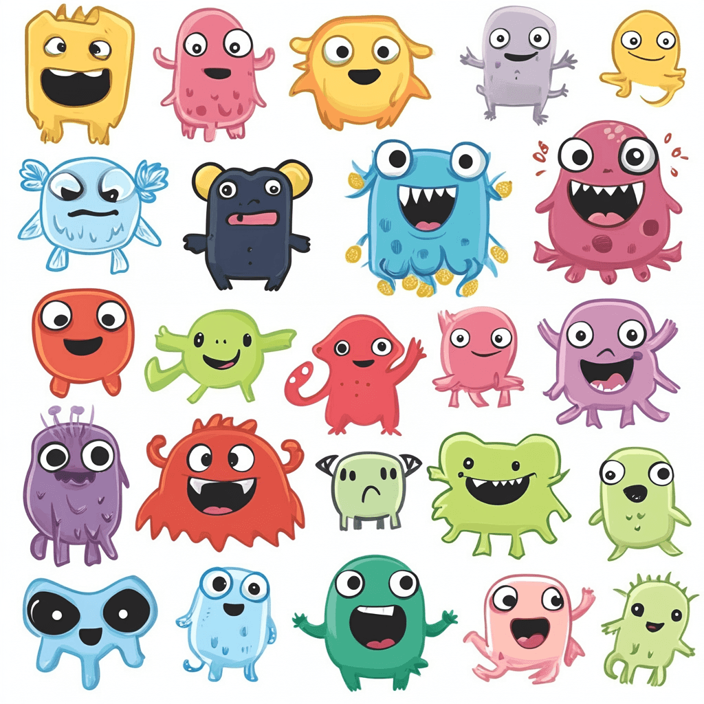 Cartoon Corner original repeating artwork