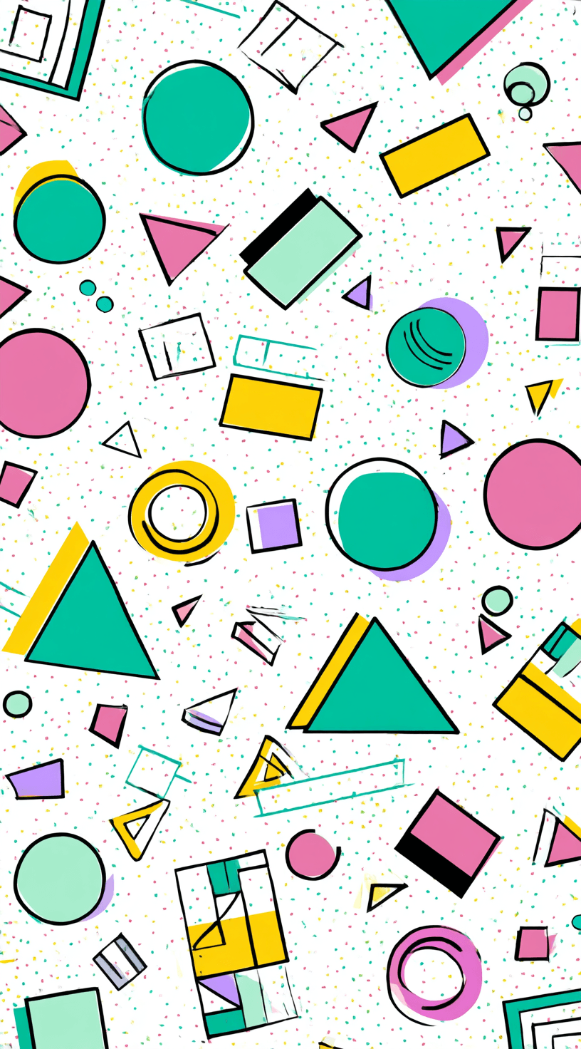 Geo 245 original repeating artwork
