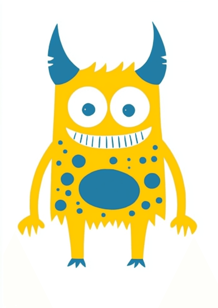 Quirky Originals original repeating artwork