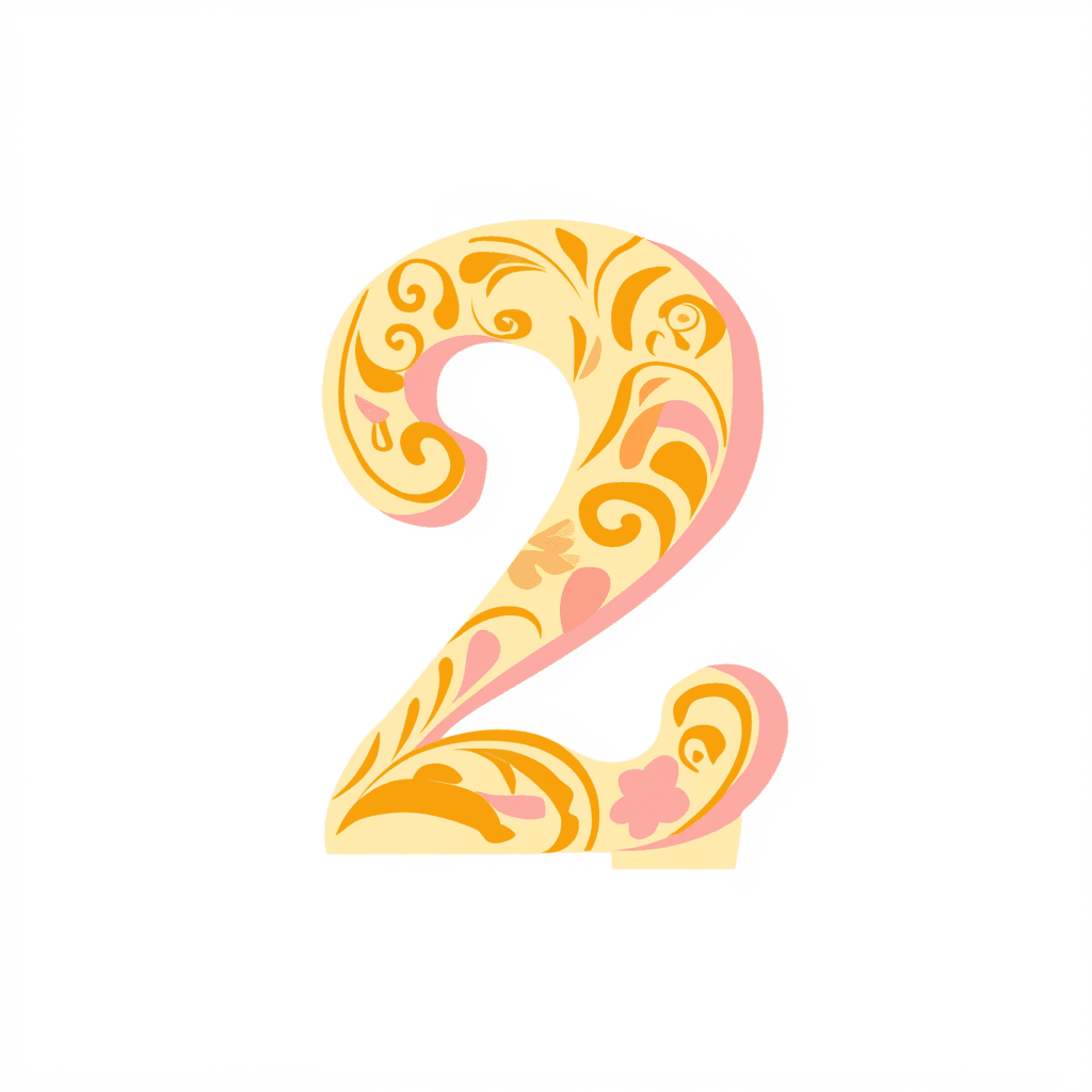 Number 028 original repeating artwork