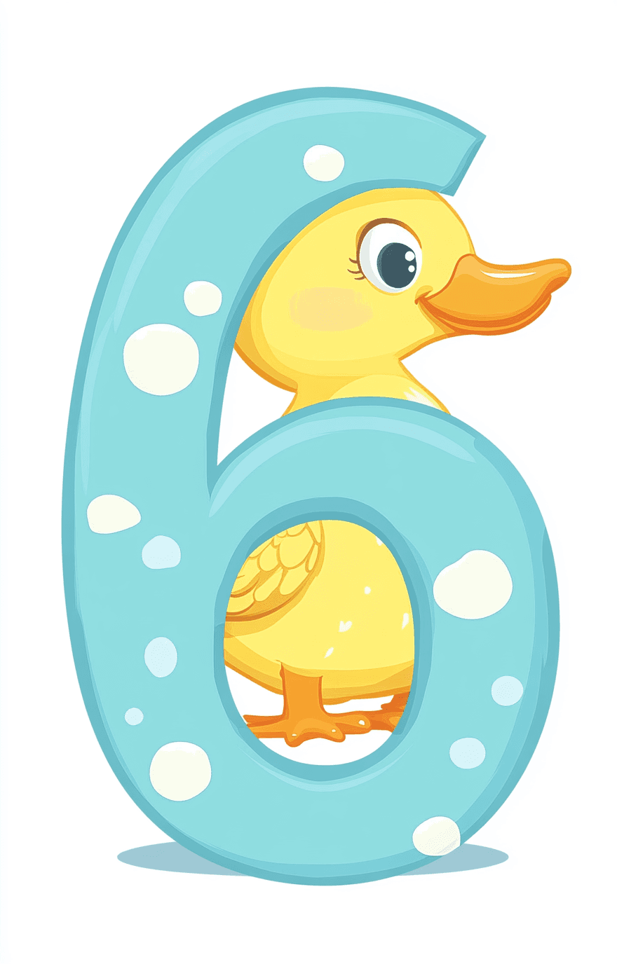 Animal Number Rise original repeating artwork