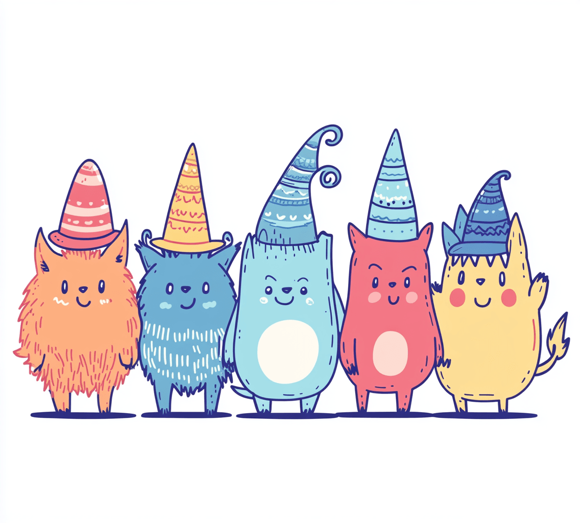 Fun Go original repeating artwork