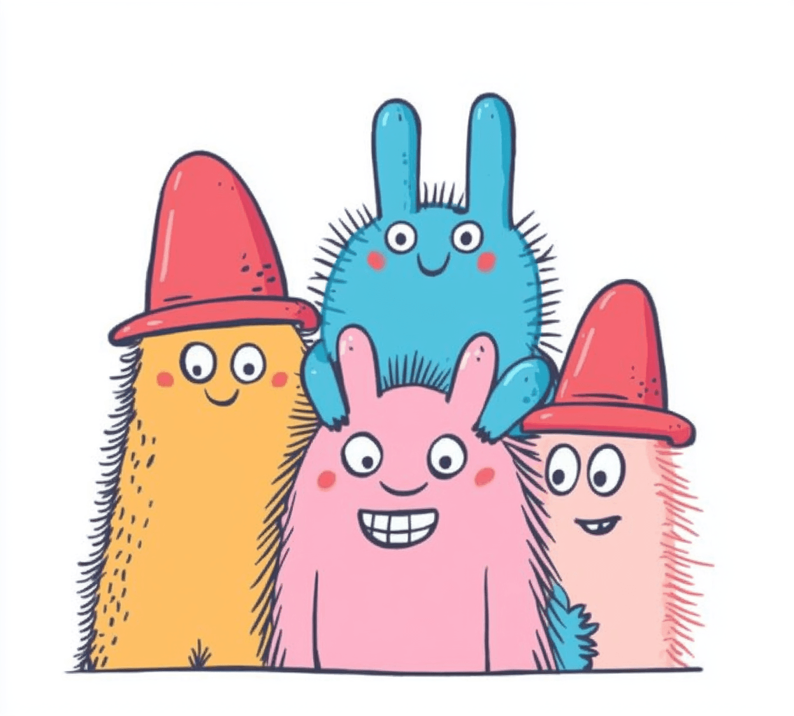 Fun Summer original repeating artwork