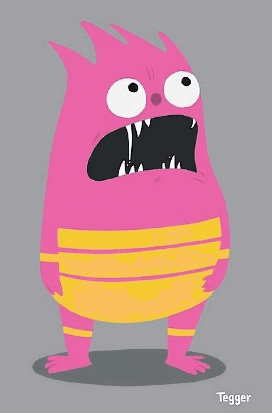 Fun Glow original repeating artwork