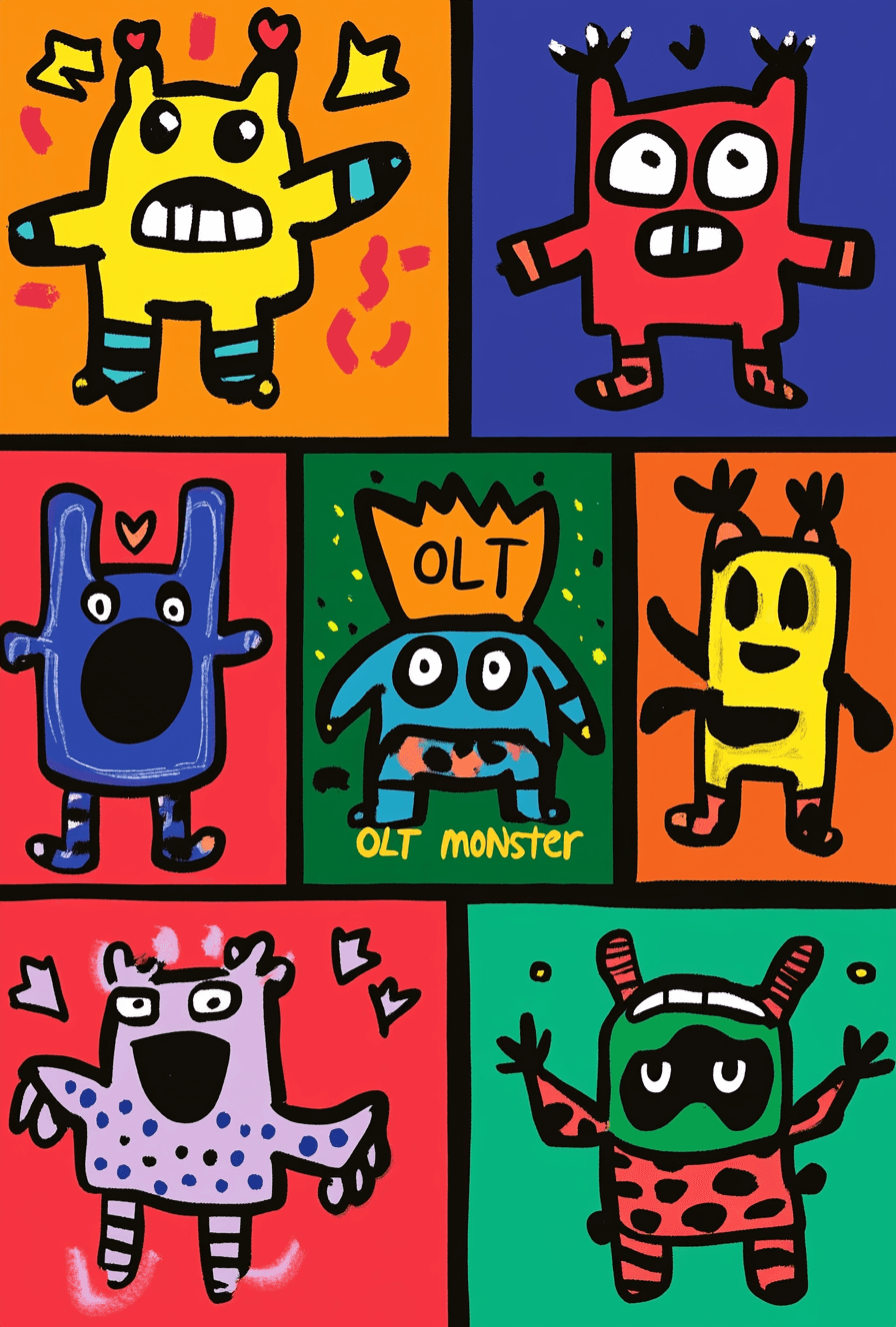 Fun 087 original repeating artwork