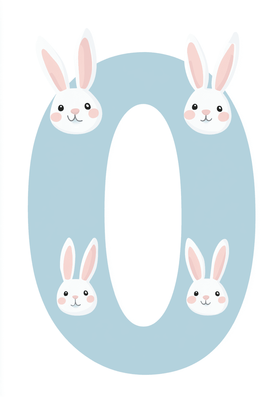 Animal Number 059 original repeating artwork