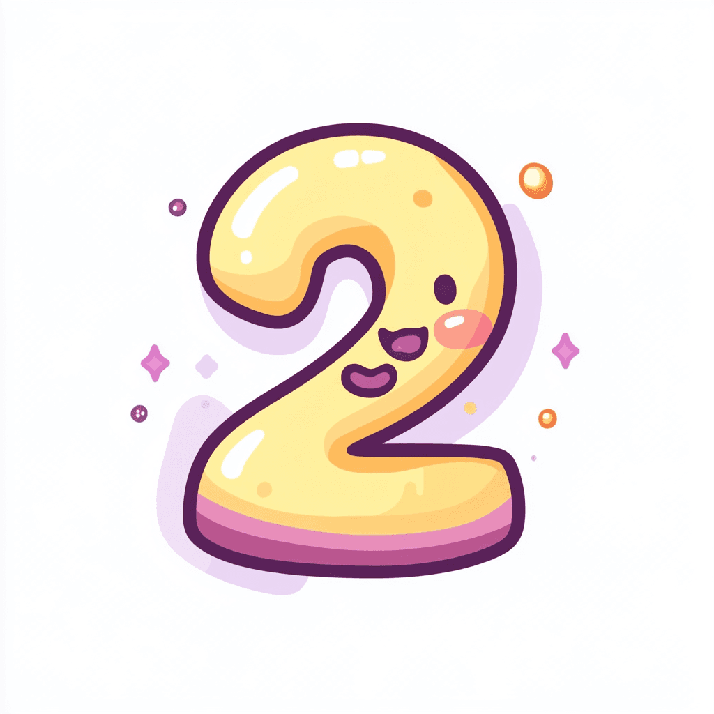 Cute Number 053 original repeating artwork