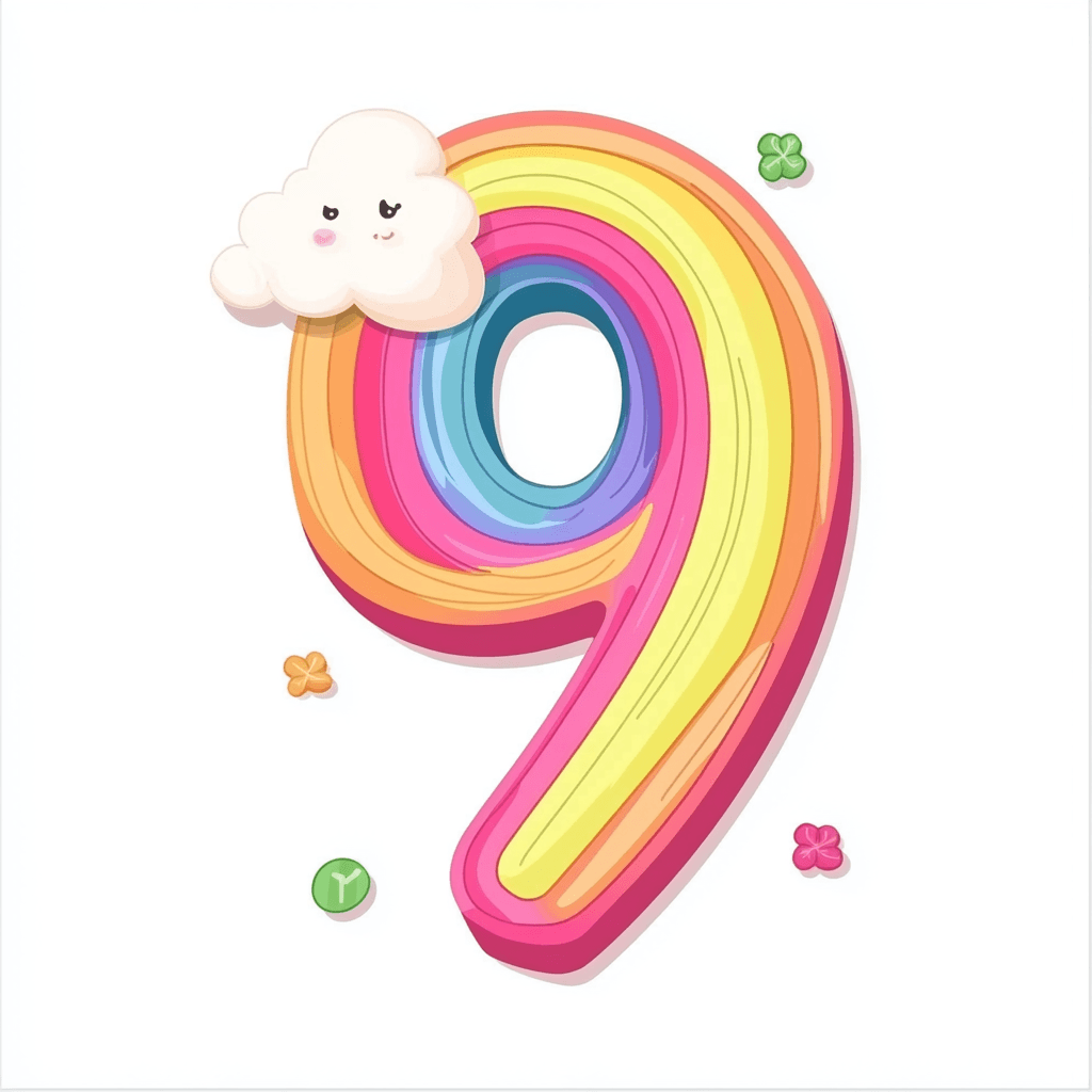 Rainbow 126 original repeating artwork
