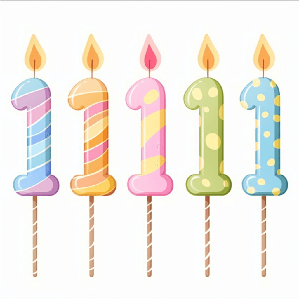 Cute Number 061 original repeating artwork