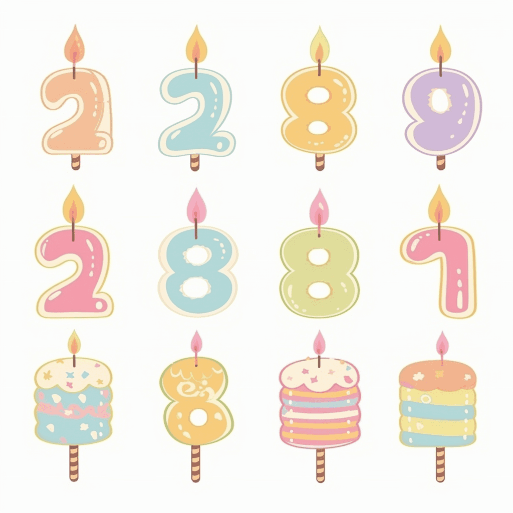 Cute Number 066 original repeating artwork