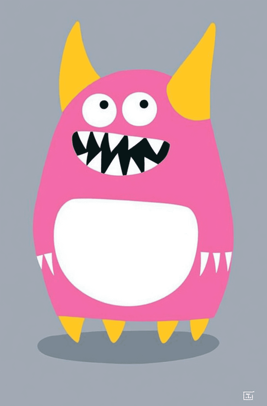 Fun Amber original repeating artwork