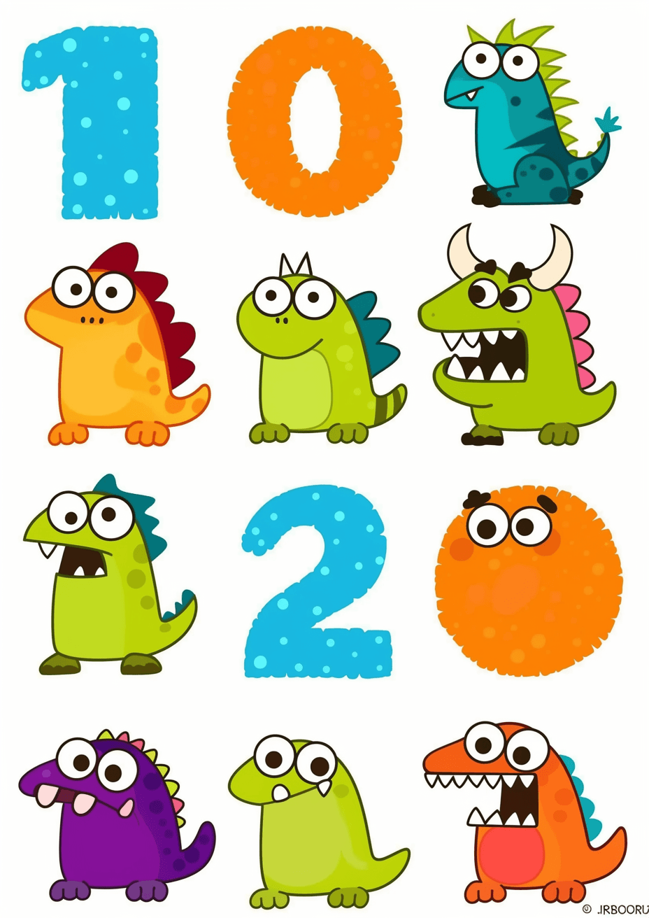Animal Number 138 original repeating artwork