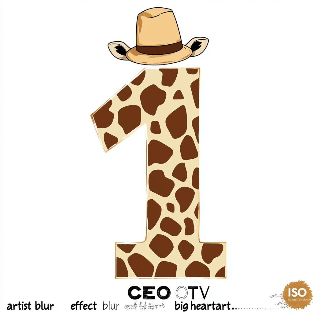 Animal Number 261 original repeating artwork