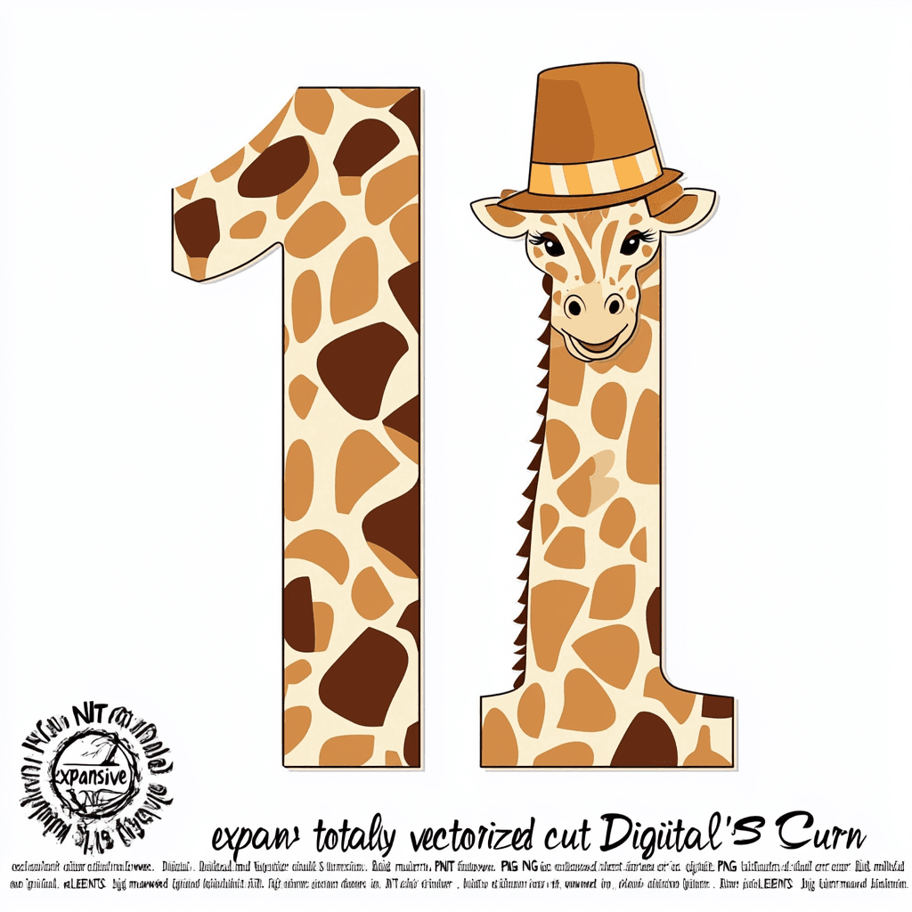 Animal Number 157 original repeating artwork