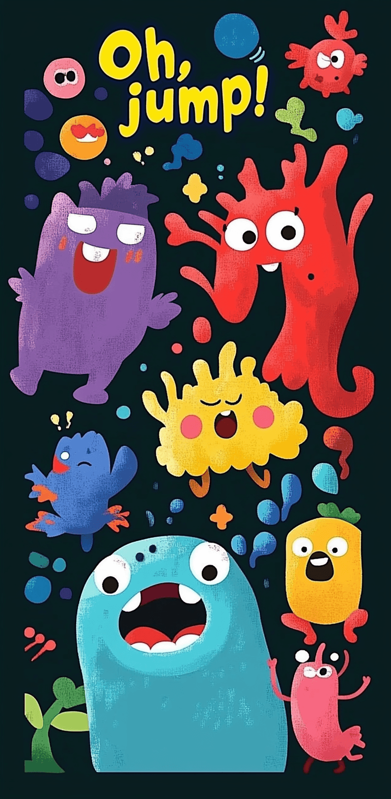 Fun Print original repeating artwork