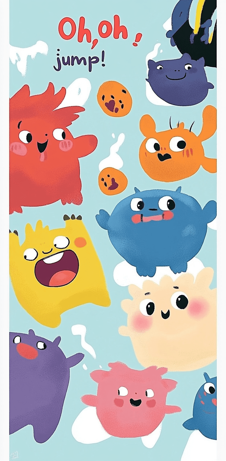 Fun 002 original repeating artwork
