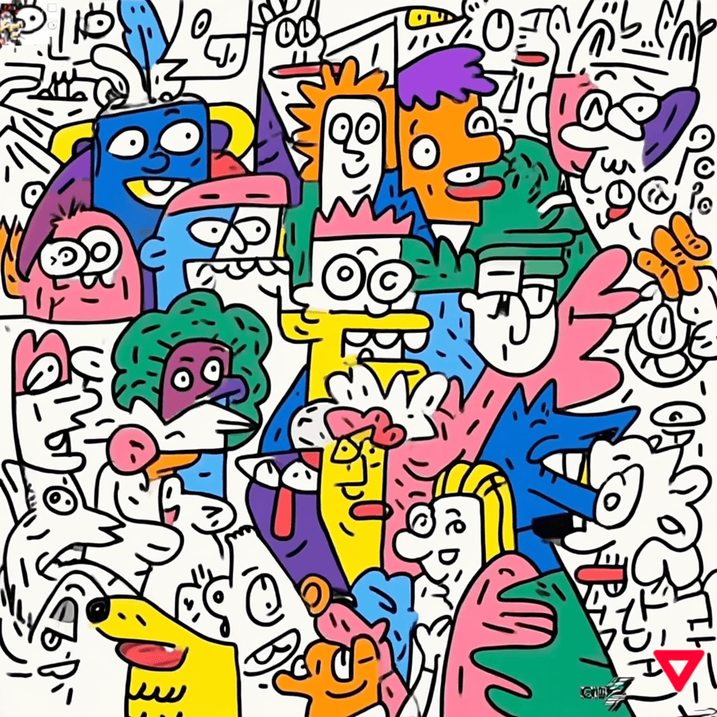 Funny 036 original repeating artwork
