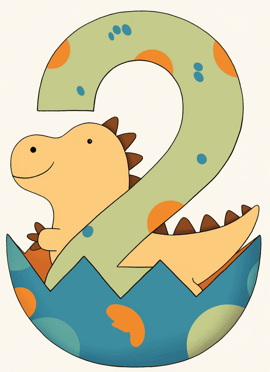 Cute Number 070 original repeating artwork