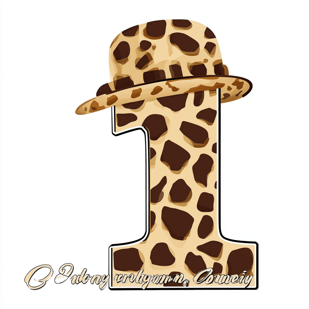 Cute Number 015 original repeating artwork