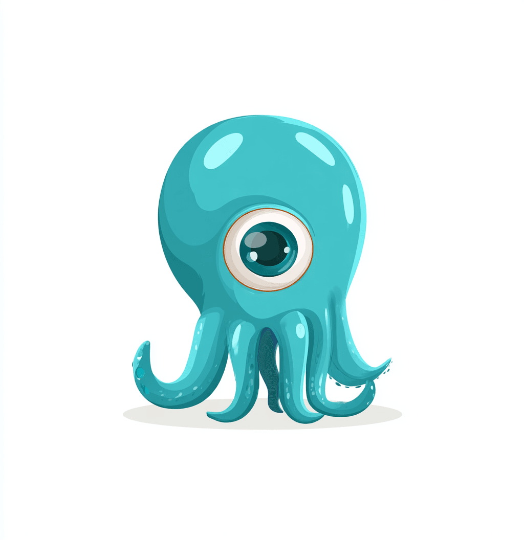 Octopus Carnival original repeating artwork