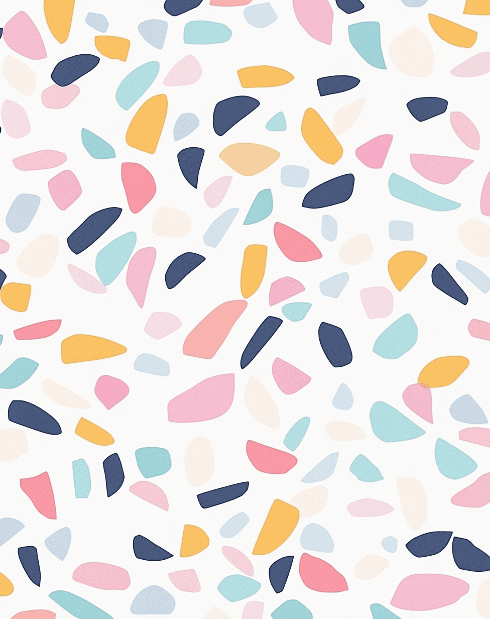 Geo Winter original repeating artwork