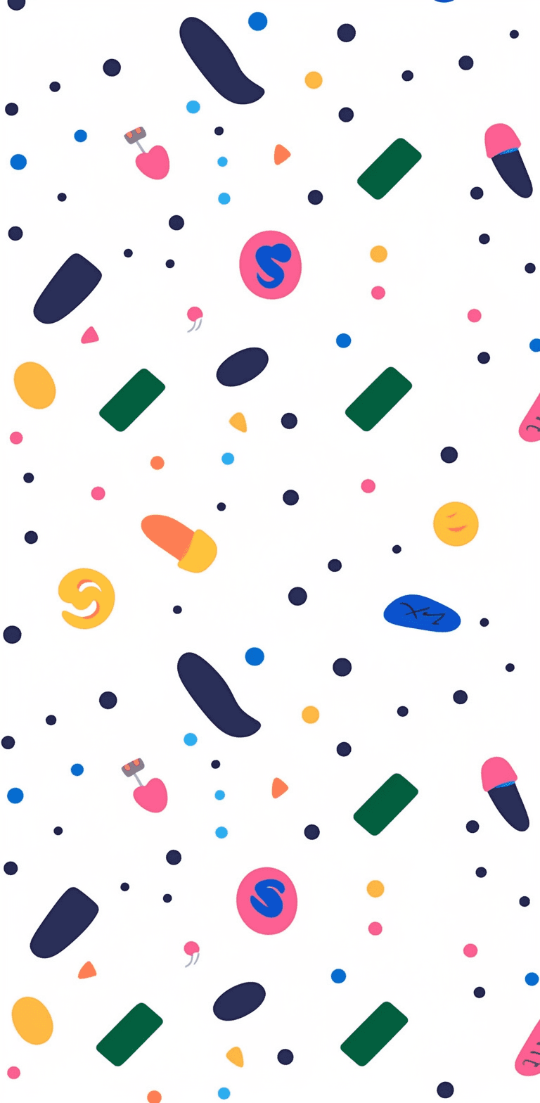Geo Mark original repeating artwork