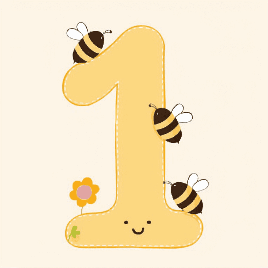 Animal Number 070 original repeating artwork
