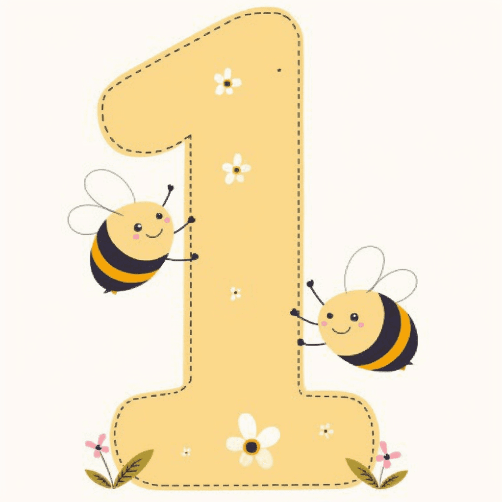 Animal Number 023 original repeating artwork
