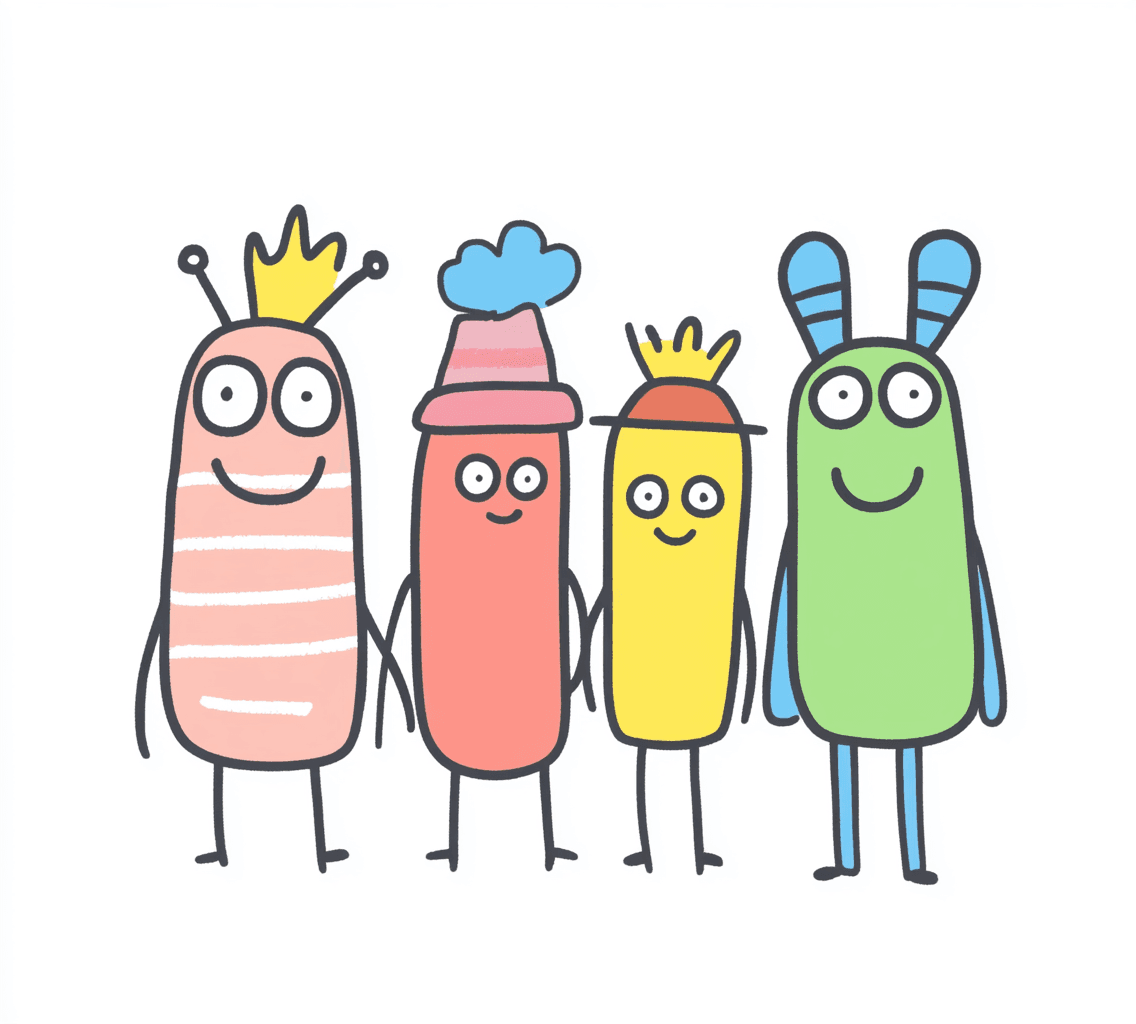 Quirky 082 original repeating artwork