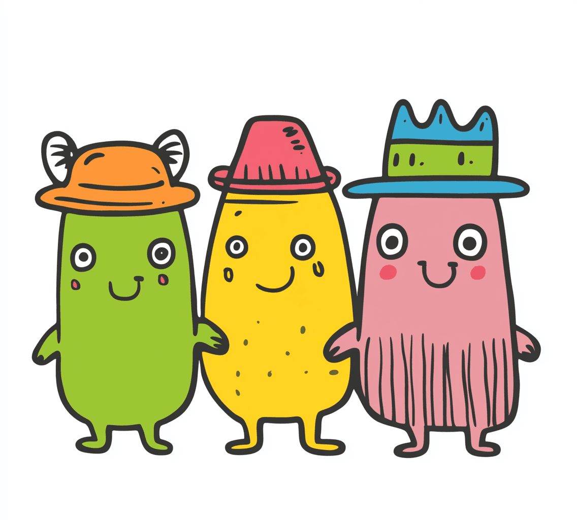 Quirky 140 original repeating artwork