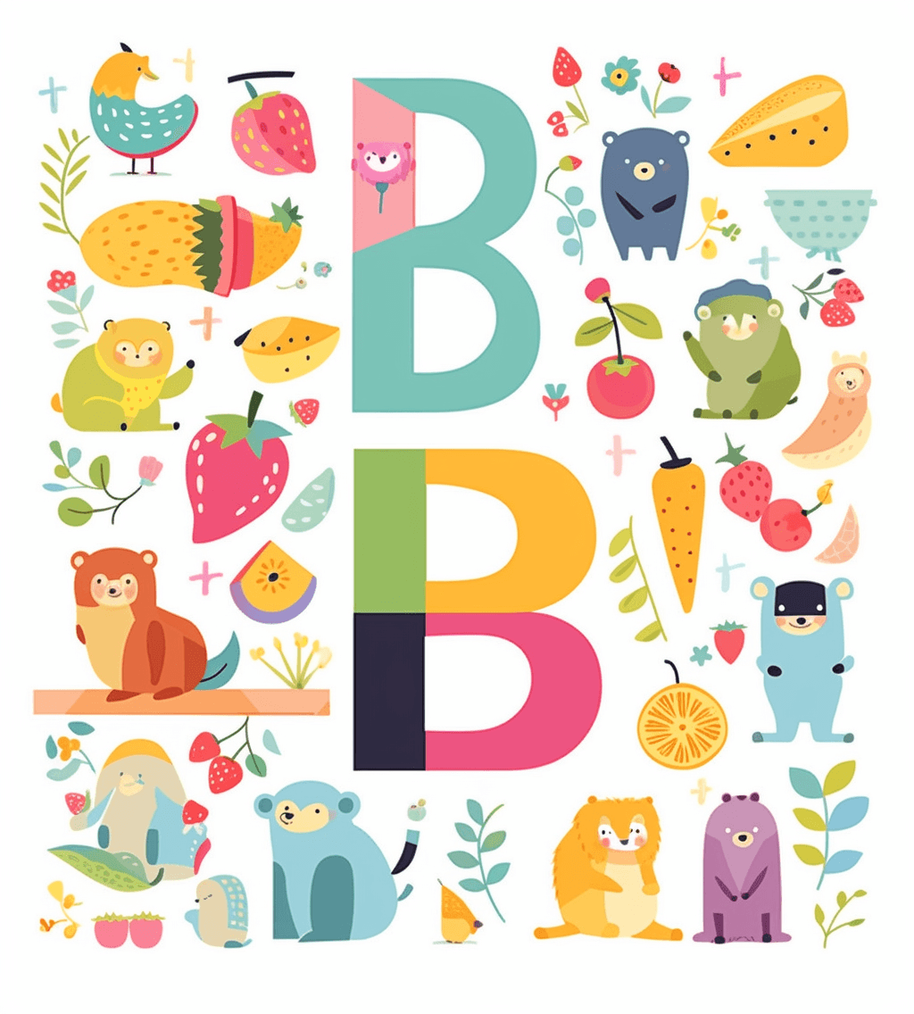 Cute Letter 001 original repeating artwork