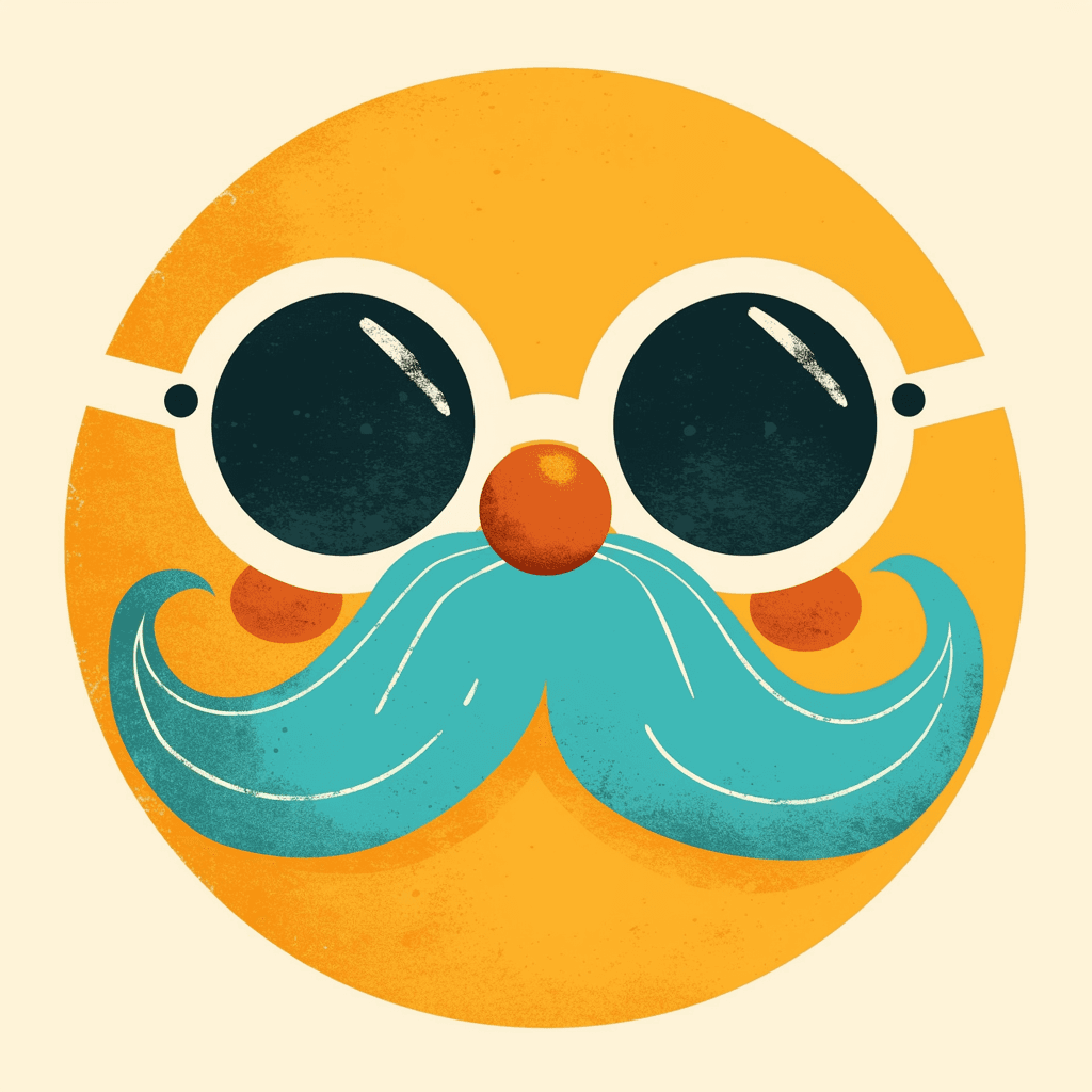 Cartoon Letter Beats original repeating artwork