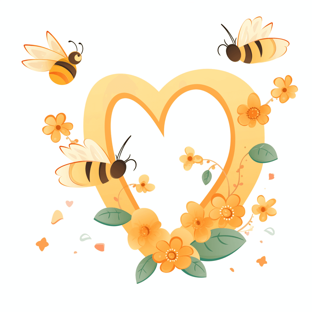 Bee 005 original repeating artwork