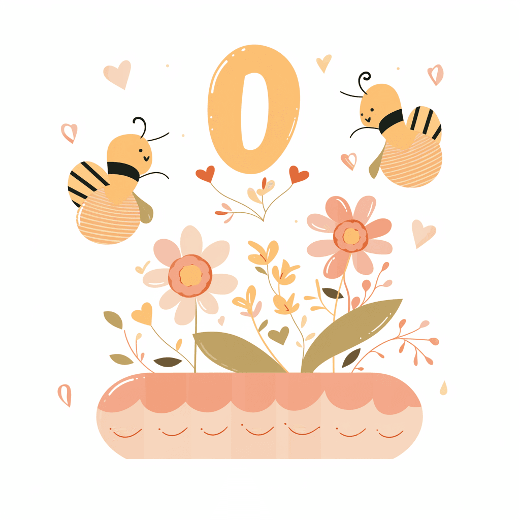 Bee Festival original repeating artwork