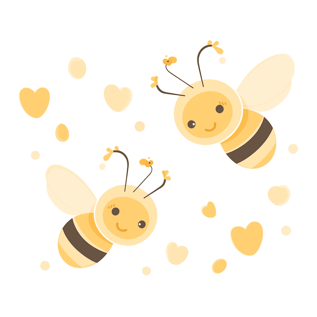 Bee original repeating artwork