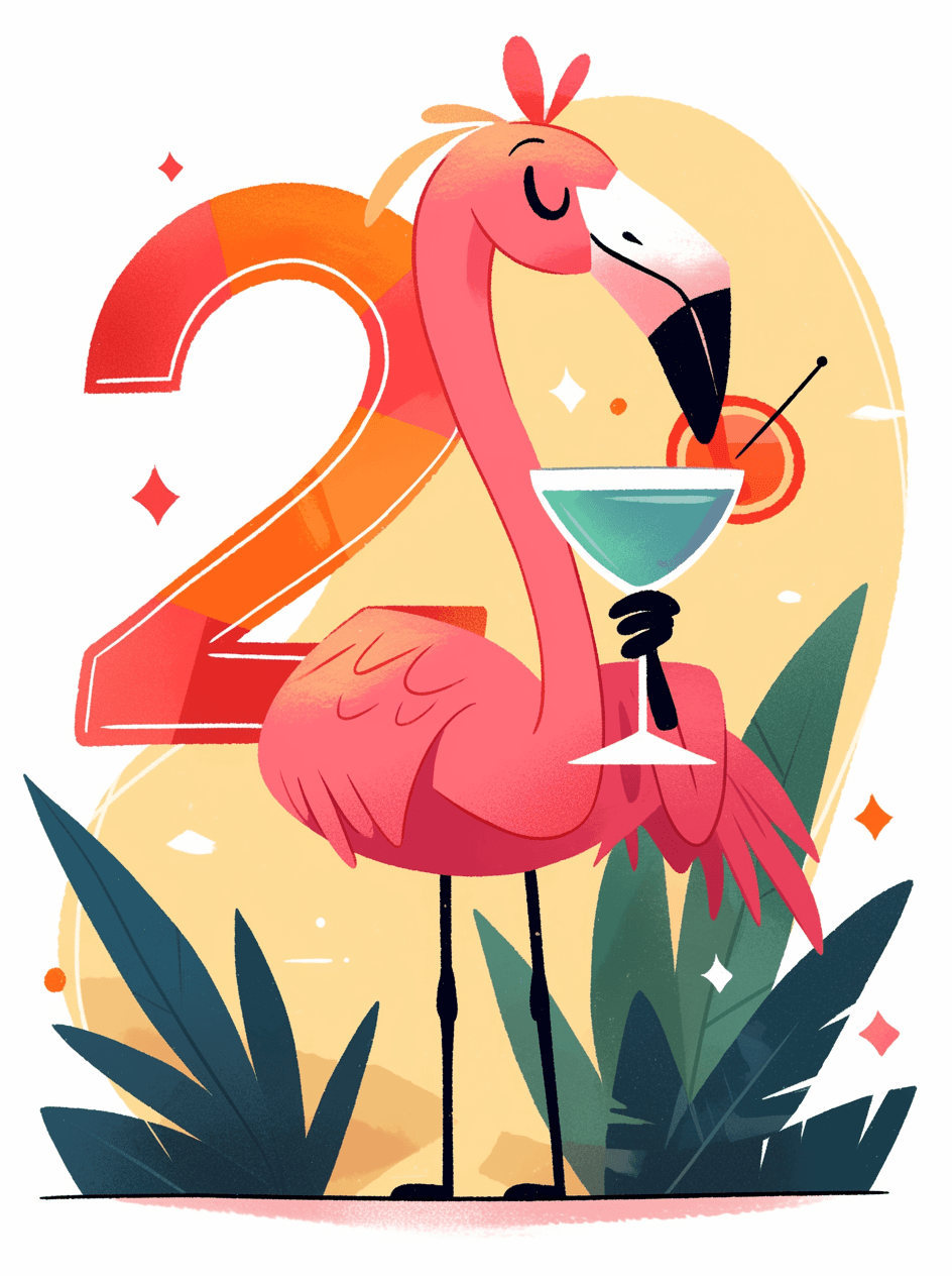 Animal Number Originals original repeating artwork