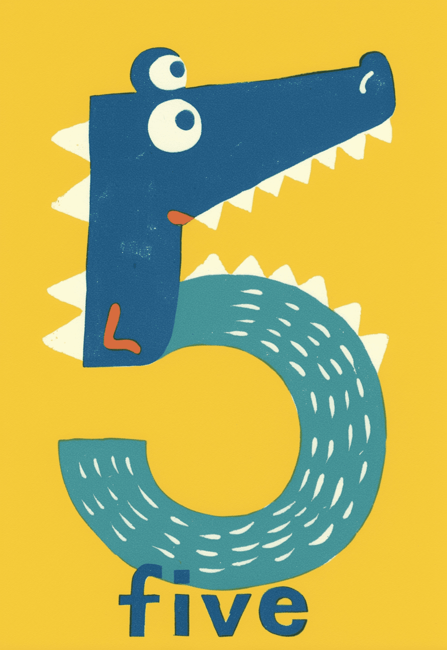 Animal Number 198 original repeating artwork