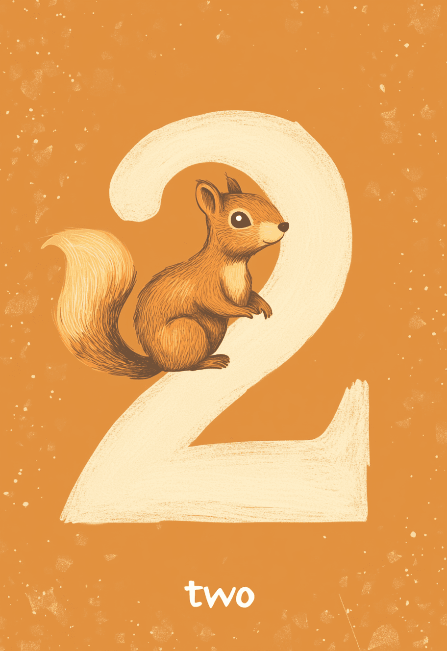 Animal Number 256 original repeating artwork